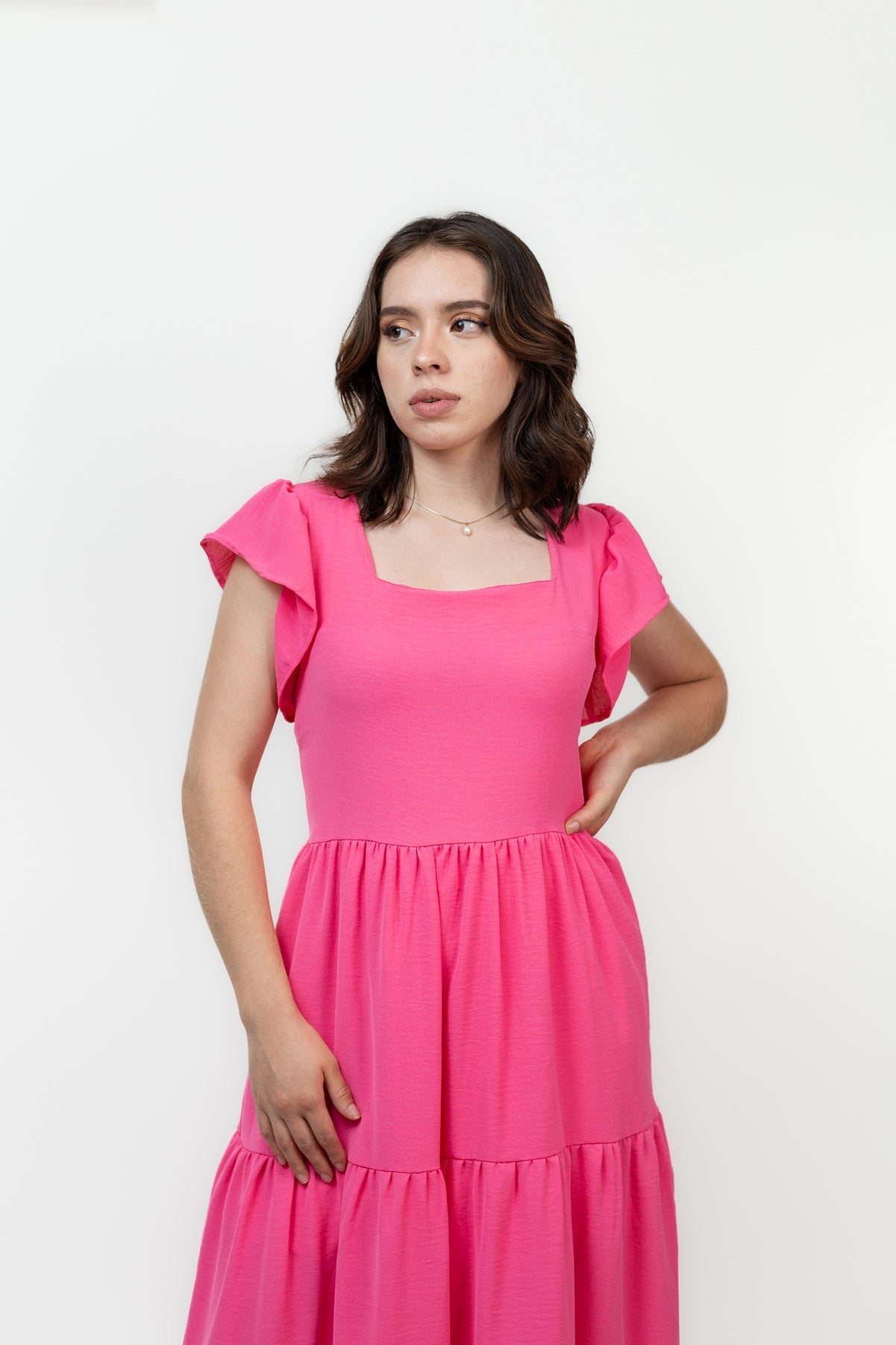 Pink dress